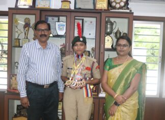 SGT P. Roopashree’s Stellar Triumph: 7 Medals at Tamil Nadu Shooting Championship