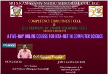 A FIVE-DAY ONLINE COURSE FOR NTA-NET IN COMPUTER SCIENCE