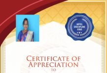 “NPTEL DISCIPLINE STAR” – Ms. Rohini Priyadharsana