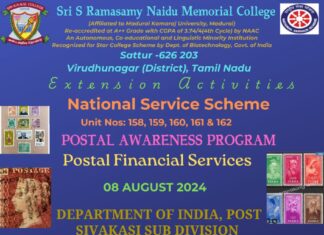 Postal Awareness Programme on “Postal Financial Services”