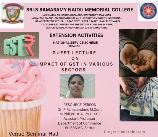 Guest Lecture on “Impact of GST in Various Sectors”