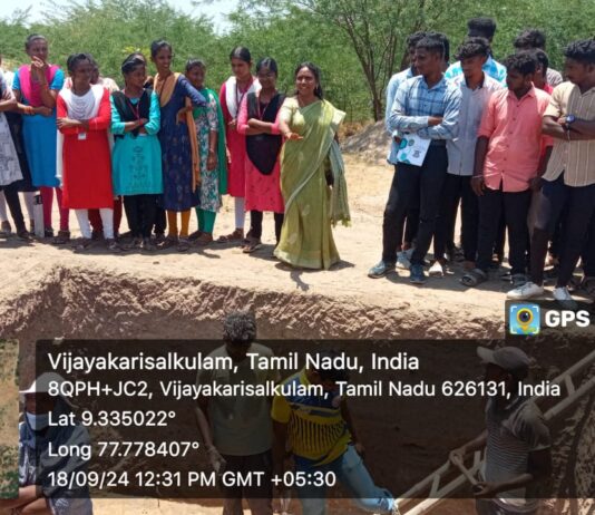 Field Visit at Vembakottai Archaeological Excavation Site