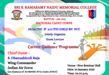 Career Guidance Programme for NCC Cadets