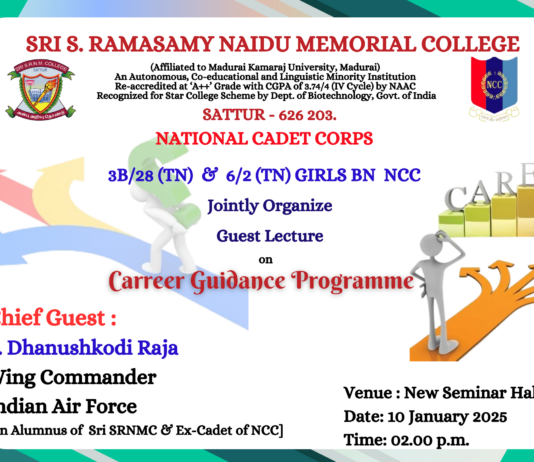 Career Guidance Programme for NCC Cadets
